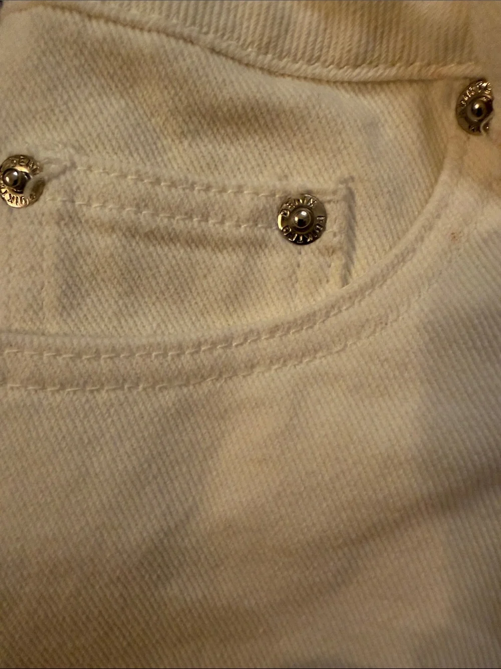 Edikted white denim